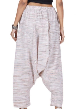 Indische Kadhi-Pluderhose, Aladinhose - Beige/braun -Modebekleidungsgeschäft 34975 3 29 20234055 ago1328