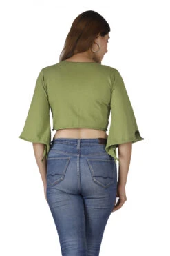 Elfen Top, Top Goa-chic, Wickeltop - Parrot -Modebekleidungsgeschäft 36323 3 29 20234055 ago0013