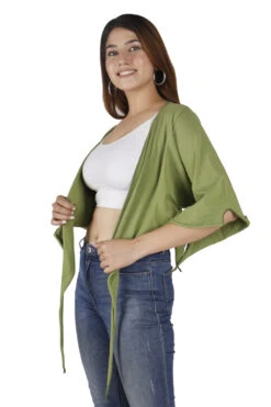 Elfen Top, Top Goa-chic, Wickeltop - Parrot -Modebekleidungsgeschäft 36323 3 29 20234055 ago0023