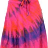 Batik Hippie Minirock, Boho Sommerrock, Bandeautop- Pink -Modebekleidungsgeschäft 38491 123batik tahailand 2023 113