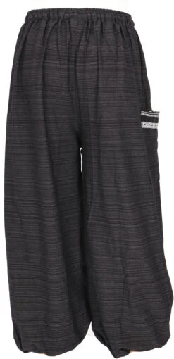 Leichte Yogahose, Thai Chi Hose, Goa Hose, Freizeithose - Schwarz -Modebekleidungsgeschäft 39657 12356jazz pathai 2023 51