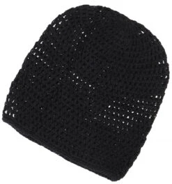 Beanie, Baumwoll-Häkelmütze - Schwarz -Modebekleidungsgeschäft 39790 11 2133 1359rewas 2022 53