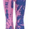 Batik Leggings Mit Schlag, Unikat Boho Schlaghose - Flieder -Modebekleidungsgeschäft 39870 123batik tahailand 2023 92