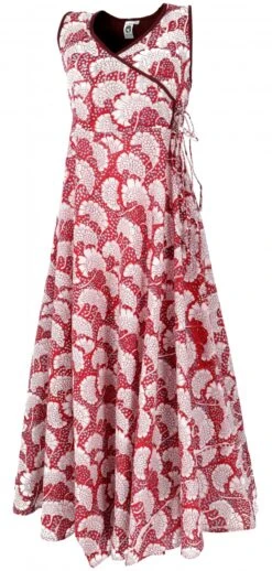 Boho Maxikleid, Sommerkleid - Rot -Modebekleidungsgeschäft 4 19 gopal bekleidung 2