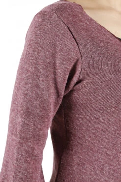 Kurze Pixi Strickjacke - Altrosa -Modebekleidungsgeschäft 40036 h 22 ago3145