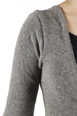 Kurze Pixi Strickjacke - Khaki -Modebekleidungsgeschäft 40038 h 22 ago3130