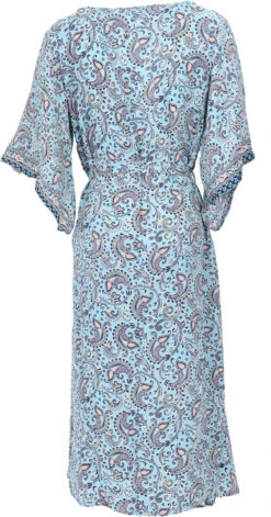 Langer Kimono Im Japan Style, Kimono Mantel, Kimonokleid - Blau 7 Langer Kimono Im Japan Style, Kimono Mantel, Kimonokleid - Blau -Modebekleidungsgeschäft 40569 12356 0606kashi 2023 21