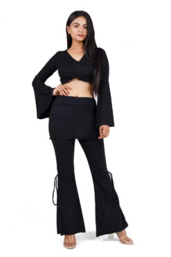 Goa Psytrance Hose, Sommerhose, Yogahose, Festivalhose, Schlaghose - Schwarz -Modebekleidungsgeschäft 41129 h 22 ago1715