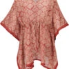 Hippie Poncho, Kaftan, Tunika, Poncho Bluse, Oversize Blockdruck Strandkleid - Rot 1 Hippie Poncho, Kaftan, Tunika, Poncho Bluse, Oversize Blockdruck Strandkleid - Rot -Modebekleidungsgeschäft 42932 desert garments 2023 11