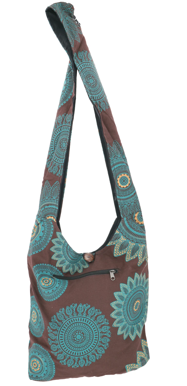 Sadhu Bag, Goa Tasche, Schulterbeutel, Einkaufsbeutel - Modell 3 - 35x38x11 Cm 4 Sadhu Bag, Goa Tasche, Schulterbeutel, Einkaufsbeutel - Modell 3 - 35x38x11 Cm – Bild 2