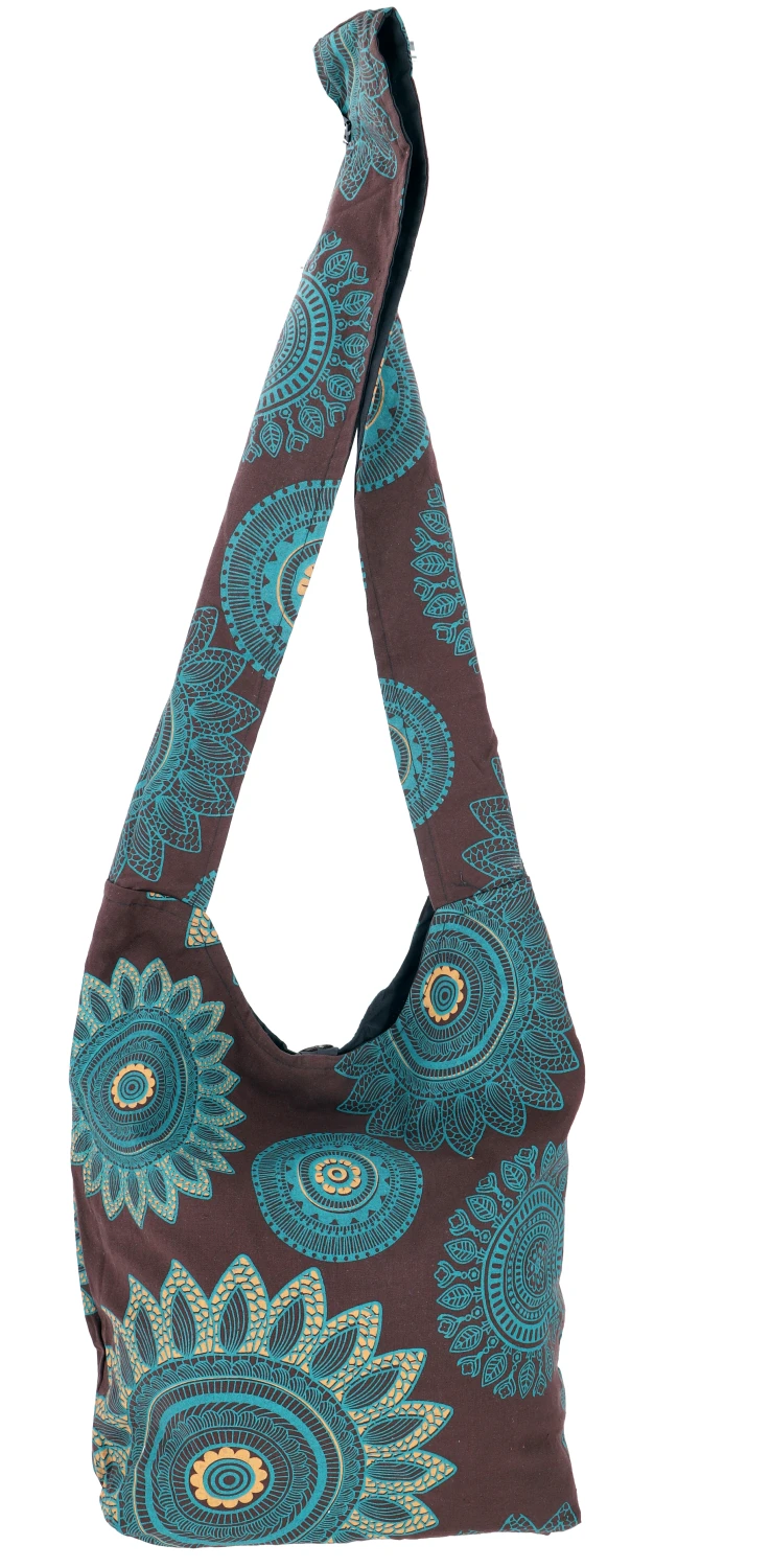 Sadhu Bag, Goa Tasche, Schulterbeutel, Einkaufsbeutel - Modell 3 - 35x38x11 Cm 5 Sadhu Bag, Goa Tasche, Schulterbeutel, Einkaufsbeutel - Modell 3 - 35x38x11 Cm – Bild 3
