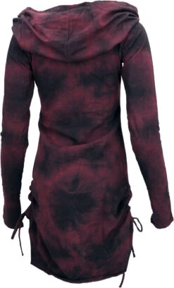 Longshirt, Minikleid Mit Weiter Schalkapuze - Bordeaux/Batik 11 Longshirt, Minikleid Mit Weiter Schalkapuze - Bordeaux/Batik -Modebekleidungsgeschäft 47762 3 29 20234055holi 22 164