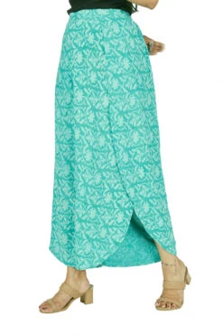 Palazzohose, Boho Hosenrock, Offene Sommerhose - Mint -Modebekleidungsgeschäft 49024 3 th 202340559x1 ago0310