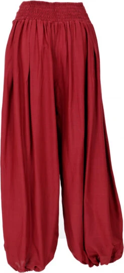 Boho Pluderhose, Muckhose, Haremshose - Dunkelrot 7 Boho Pluderhose, Muckhose, Haremshose - Dunkelrot -Modebekleidungsgeschäft 49984 3 21 22holy fashion 2022 9