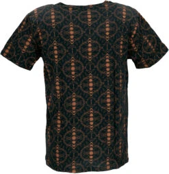 T-Shirt Mit Psychodelischem Druck, Goa T-Shirt - Schwarz/rost 6 T-Shirt Mit Psychodelischem Druck, Goa T-Shirt - Schwarz/rost -Modebekleidungsgeschäft 50242 3 29 2023403ram2022 142