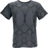 T-Shirt Mit Psychodelischem Druck, Goa T-Shirt - Grau -Modebekleidungsgeschäft 50244 3 29 2023403ram2022 137