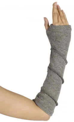 Baumwoll-Feinstrick Handstulpen, Pulswärmer Mit Overlock - Olivgrün - 30 Cm -Modebekleidungsgeschäft 50316 h 22 ago1746