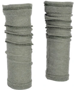 Beinstulpen, Feinstrick Stulpen Mit Overlock - Olivgrün -Modebekleidungsgeschäft 50321 3 29 2023403ram2022 200