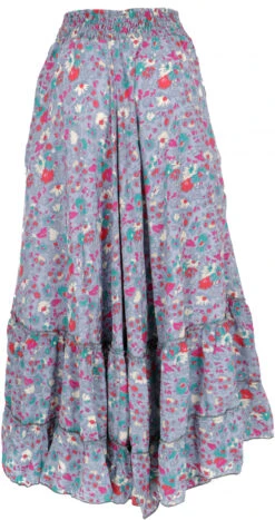 Boho Maxirock, Leichter Langer Sommerrock - Taubenblau/pink 10 Boho Maxirock, Leichter Langer Sommerrock - Taubenblau/pink -Modebekleidungsgeschäft 50465 3 29 20234055kashi roecke und hosen 2022 28