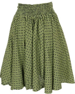 Farbenfroher Bedruckter Boho Minirock - Kiwi -Modebekleidungsgeschäft 50484 3 29 20234055kashi roecke und hosen 2022 85