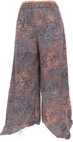 Palazzohose, Weite Boho Sommerhose - Grau/apricot -Modebekleidungsgeschäft 50523 3 29 20234055kashi roecke und hosen 2022 54