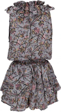 Kurzer Luftiger Overall Im Hippiestyle, Einteiler, Jumpsuit - Taubenblau -Modebekleidungsgeschäft 50524 3 29 20234055kleider kashi 2022 16