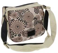 Schultertasche Aus Nepal Mit "Flower Of Life" Druck, Boho Tasche - Naturweiß/braun - 20x24x5 Cm 7 Schultertasche Aus Nepal Mit "Flower Of Life" Druck, Boho Tasche - Naturweiß/braun - 20x24x5 Cm -Modebekleidungsgeschäft 51309 11 2133 1359taschen nepal 2022 194