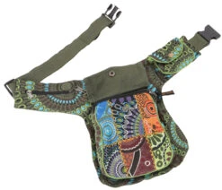 Stoff Sidebag & Patchwork Hüfttasche, Goa Gürteltasche, Bauchtasche Aus Nepal - Olivgrün 6 Stoff Sidebag & Patchwork Hüfttasche, Goa Gürteltasche, Bauchtasche Aus Nepal - Olivgrün -Modebekleidungsgeschäft 51333 11 2133 1359taschen nepal 2022 9