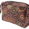 Boho Kosmetiktasche, Kramtäschchen Aus Nepal - Braun - 12x21x6 Cm -Modebekleidungsgeschäft 51355 11 2133 1359taschen nepal 2022 98