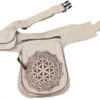 Stoff Sidebag &amp; Hüfttasche "Flower Of Life", Boho Gürteltasche, Bauchtasche Aus Nepal - Beige/braun -Modebekleidungsgeschäft 51368 11 2133 1359taschen nepal 2022 46