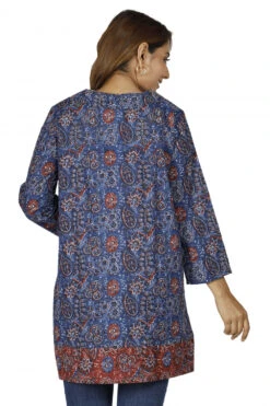 Boho Maxitunika, Sommerliches Minikleid - Blau 10 Boho Maxitunika, Sommerliches Minikleid - Blau -Modebekleidungsgeschäft 51430 3 29 2023403 ago0888