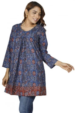 Boho Maxitunika, Sommerliches Minikleid - Blau 12 Boho Maxitunika, Sommerliches Minikleid - Blau -Modebekleidungsgeschäft 51430 3 29 2023403 ago0893