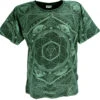 Tibet & Buddhist Art T-Shirt, Flower Of Life Mandala Stonewash T-Shirt - Grün 1 Tibet & Buddhist Art T-Shirt, Flower Of Life Mandala Stonewash T-Shirt - Grün -Modebekleidungsgeschäft 51455 3 29 20234055bhawani 2022 80
