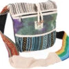 Kleiner Schulterbeutel, Patchwork Boho Tasche - Modell 6 - 27x25 Cm -Modebekleidungsgeschäft 51551 12356tilo taschen 60