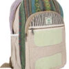 Ethno Hanf Rucksack - Grün - 40x30x20 Cm -Modebekleidungsgeschäft 52004 11 2133 1359tasche hanf 24