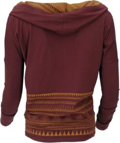 Lockeres Longshirt Aus Bio-Baumwolle, Boho Shirt Schalkapuze - Rumrasin -Modebekleidungsgeschäft 52037 3 29 20234055trance trip 2022 134