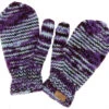 Handgestrickte Fausthandschuhe, Wollhandschuhe, Handschuhe, Fauster - Lila/hellblau -Modebekleidungsgeschäft 52163 3 th 20234055muetzen handschuhe planet 2022 114