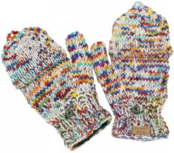 Handgestrickte Handschuhe, Klapphandschuhe Nepal, Wollhandschuhe - Multi/hell -Modebekleidungsgeschäft 52243 3 th 20234055muetzen handschuhe planet 2022 187