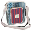 Unikat Hanf Schultertasche, Kleine Nepaltasche - Modell 3 - 23x18x6 Cm -Modebekleidungsgeschäft 52260 11 2133 1359taschen khasim 2022 158