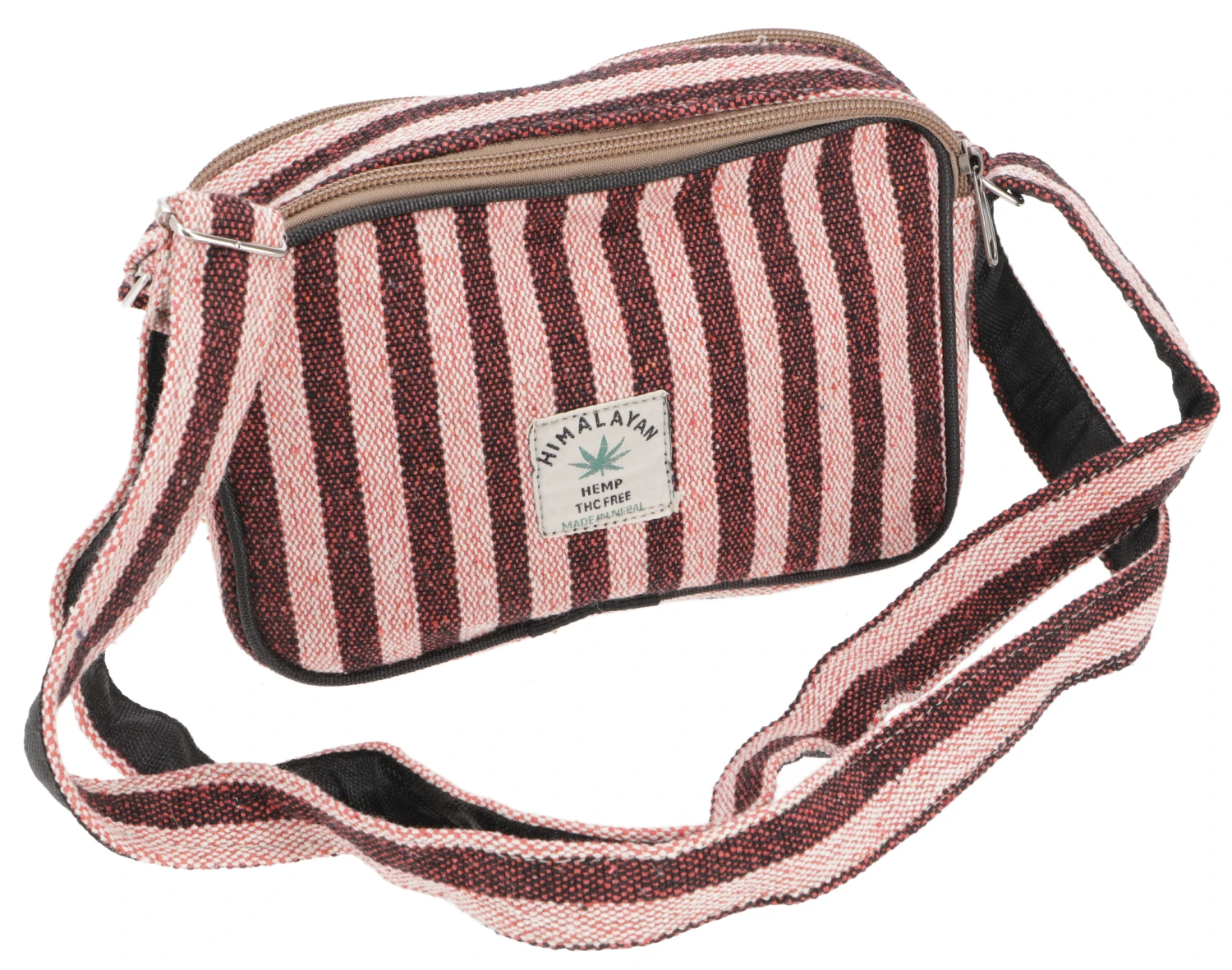 Kleine Hanf Schultertasche, Natürliche Nepal Tasche - Modell 6 - 13x20x5 Cm 3 Kleine Hanf Schultertasche, Natürliche Nepal Tasche - Modell 6 - 13x20x5 Cm