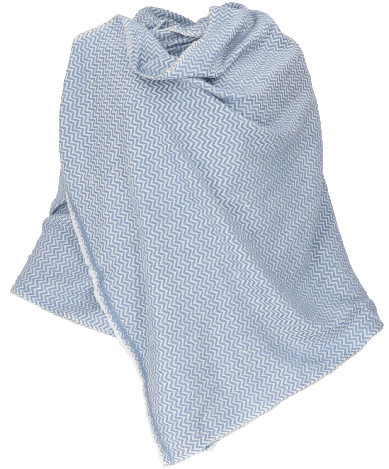 Flauschig, Weicher Veganer Schal - Blau - 200x75 Cm 3 Flauschig, Weicher Veganer Schal - Blau - 200x75 Cm