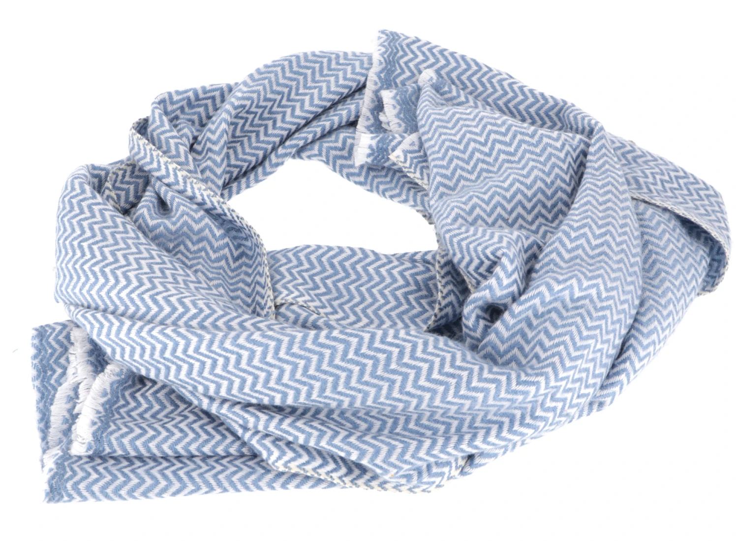 Flauschig, Weicher Veganer Schal - Blau - 200x75 Cm 5 Flauschig, Weicher Veganer Schal - Blau - 200x75 Cm – Bild 3