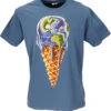 Retro T-Shirt, Tree Save Earth T-Shirt - Ice/blau -Modebekleidungsgeschäft 52681 3 th 202340559x1t shirt 2023 20