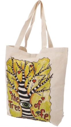 No Time Shopper Tasche, Stabile Einkaufstasche, Strandtasche, Yogatasche - The Tree Of Life - 48x45x13 Cm -Modebekleidungsgeschäft 52695 11 2133 1359taschen thailand 2023 10
