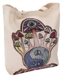 No Time Shopper Tasche, Stabile Einkaufstasche, Strandtasche, Yogatasche - See The Universe/1 - 48x45x13 Cm
