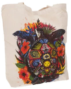 No Time Shopper Tasche, Stabile Einkaufstasche, Strandtasche, Yogatasche - Turtel - 48x45x13 Cm