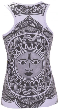 Mirror Tank Top, Yoga-Top - Sonnenmandala/flieder -Modebekleidungsgeschäft 52766 t shirt 2023 59