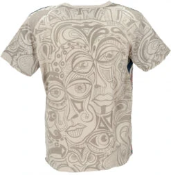 Mirror T-Shirt - Faces/beige 5 Mirror T-Shirt - Faces/beige -Modebekleidungsgeschäft 52776 t shirt 2023 72
