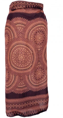 Langer Wickelrock, Strandrock, Sommerrock - Braun 7 Langer Wickelrock, Strandrock, Sommerrock - Braun -Modebekleidungsgeschäft 52821 me shop 2023 2 14