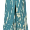 Palazzohose, Weite Offene Boho Sommerhose, Batik Hosenrock - Petrol 2 Palazzohose, Weite Offene Boho Sommerhose, Batik Hosenrock - Petrol -Modebekleidungsgeschäft 52879 me shop 2023 2 68